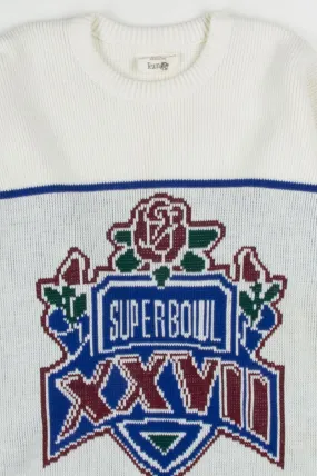 1993 Super Bowl XXVII Sweater