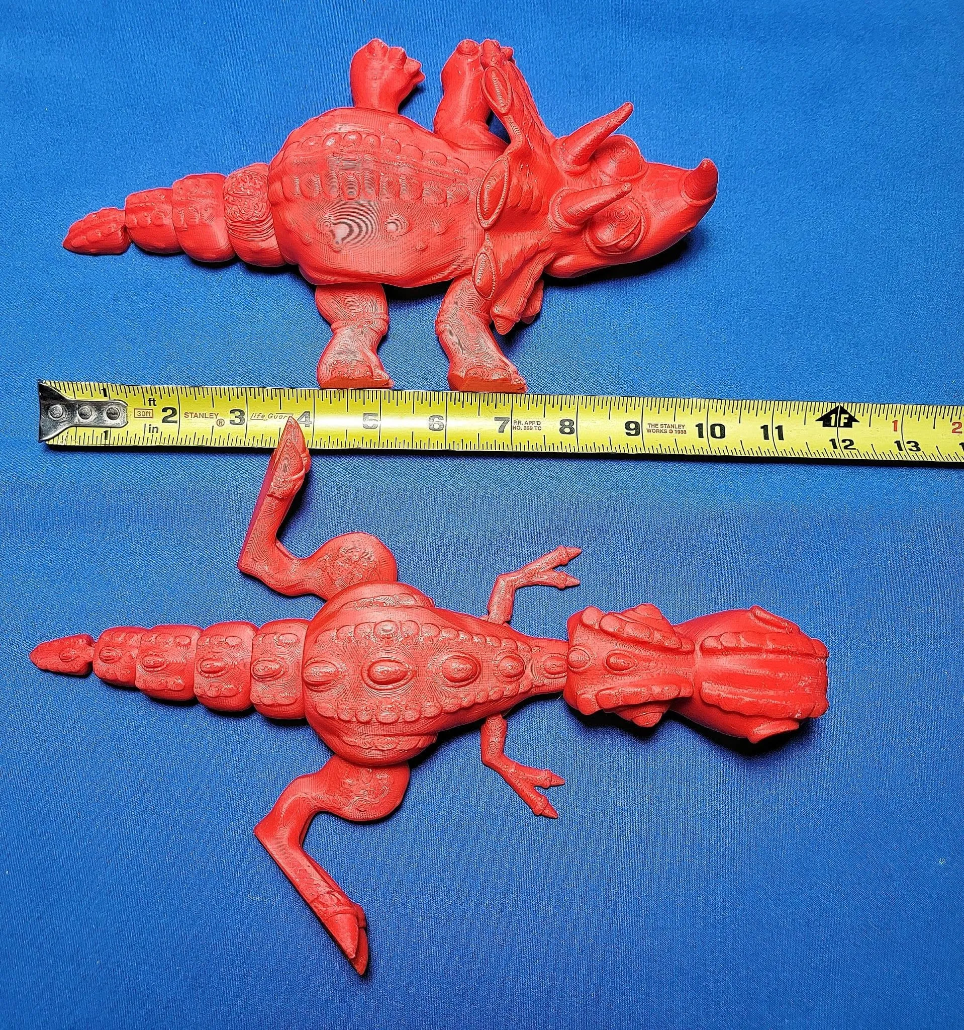 2 Articulated Dinosaurs| Flexible Dinosaur Toys | T-Rex & Triceratops | Flexi Factory Authorized Reseller | Fun Toy