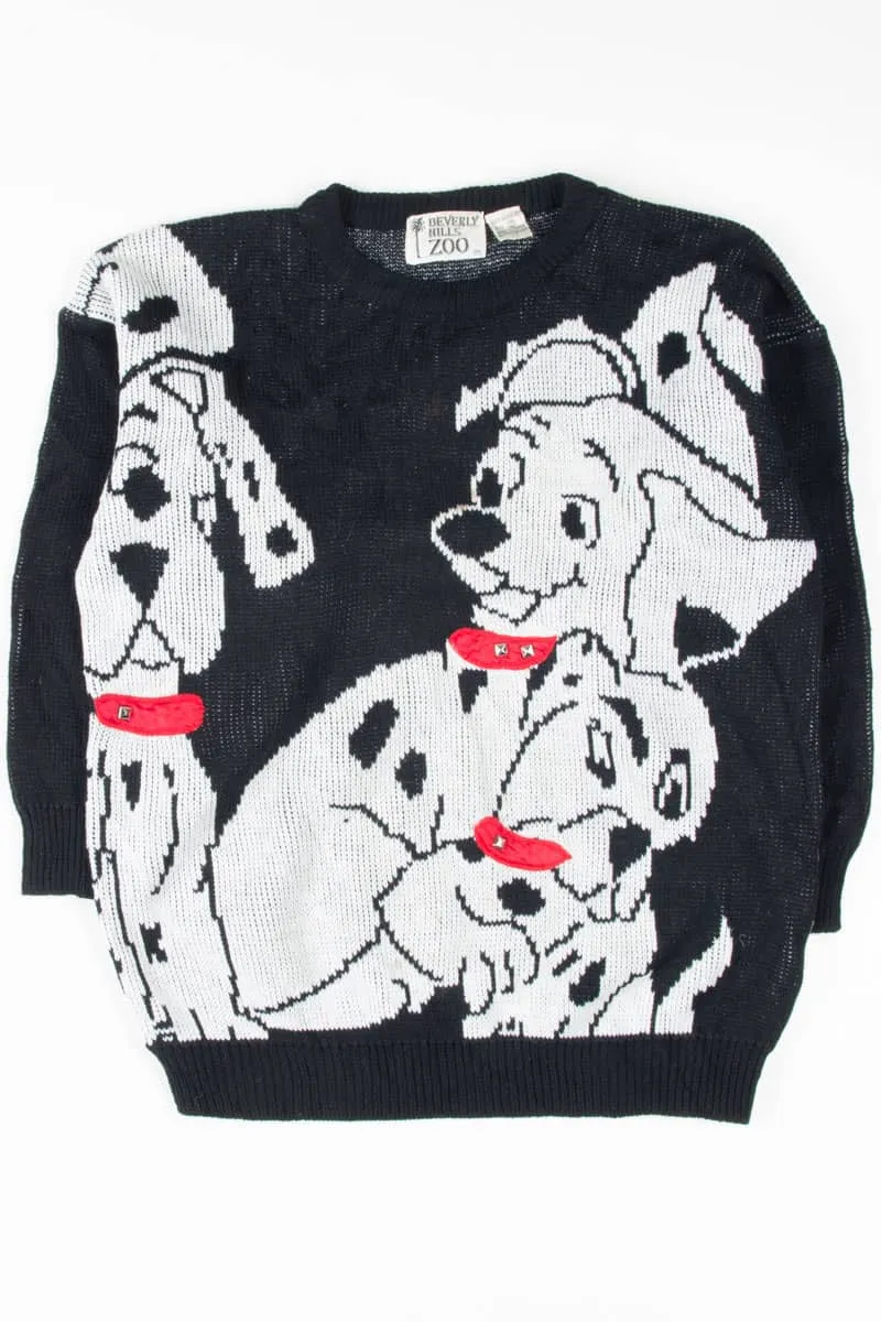 80s Dalmatian Sweater