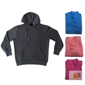 Adult Unisex Mens Plain Basic Pullover Hoodie Sweater Sweatshirt Warm Jumper