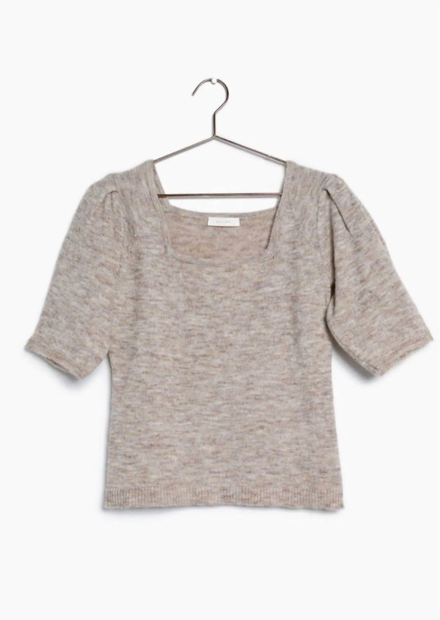 All : Row - Puff Sleeve Knit Top