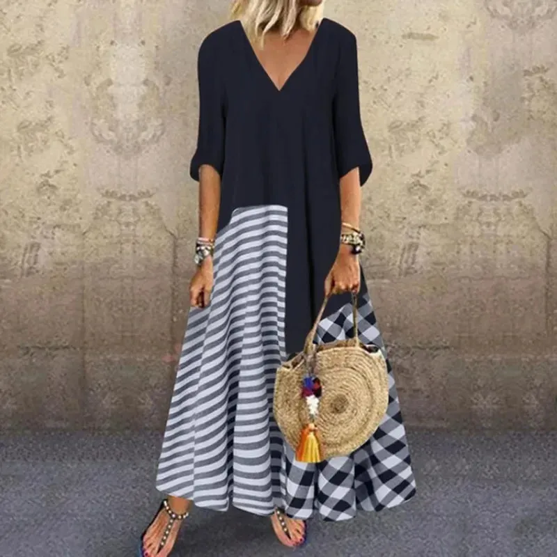 Beach & Fest Vibrant Maxi Dress for Summer Days
