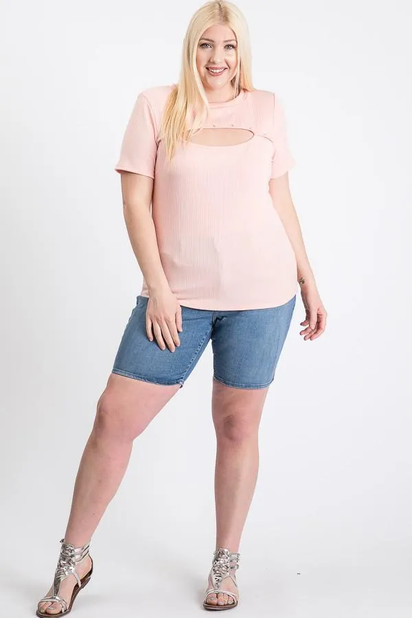 Casual Top With A Twist