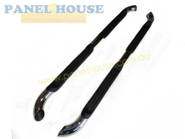 Chrome Side Step Kit NEW fits Ford Ranger PX Ute 2011 On Dual Cab Aftermarket