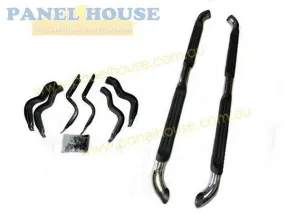 Chrome Side Step Kit NEW fits Ford Ranger PX Ute 2011 On Dual Cab Aftermarket