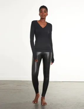 Commando Faux Leather Legging
