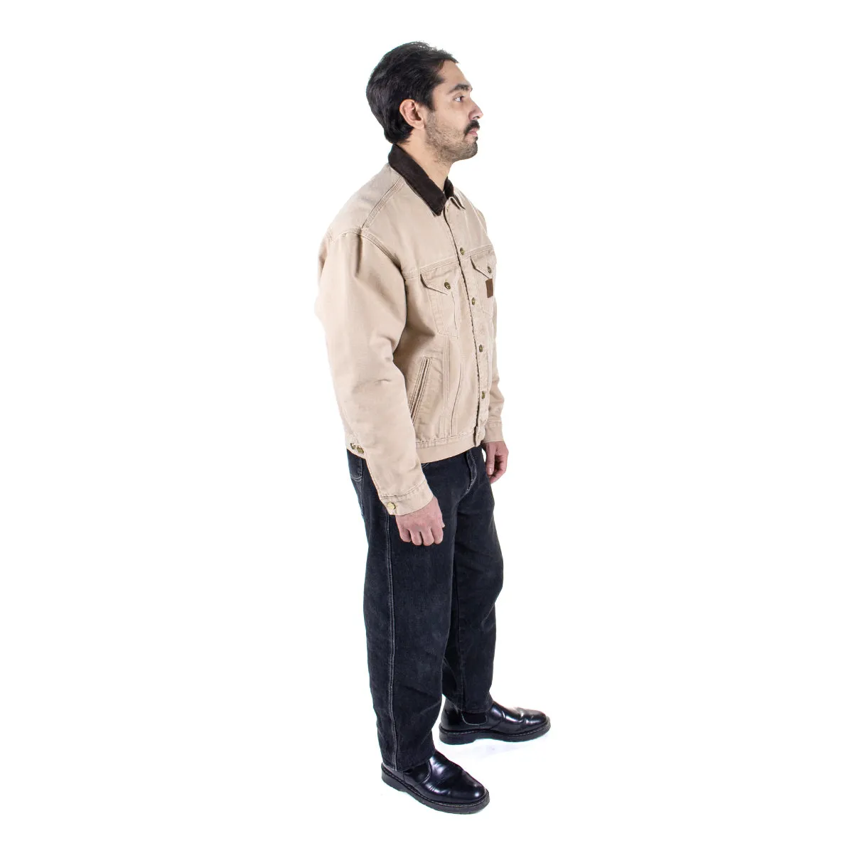 Dayton Trucker Jacket - Stone Canvas