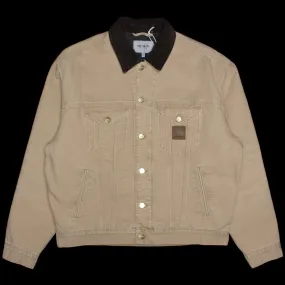 Dayton Trucker Jacket - Stone Canvas