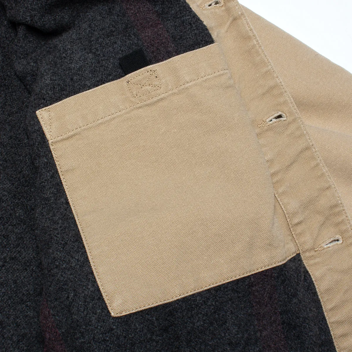 Dayton Trucker Jacket - Stone Canvas