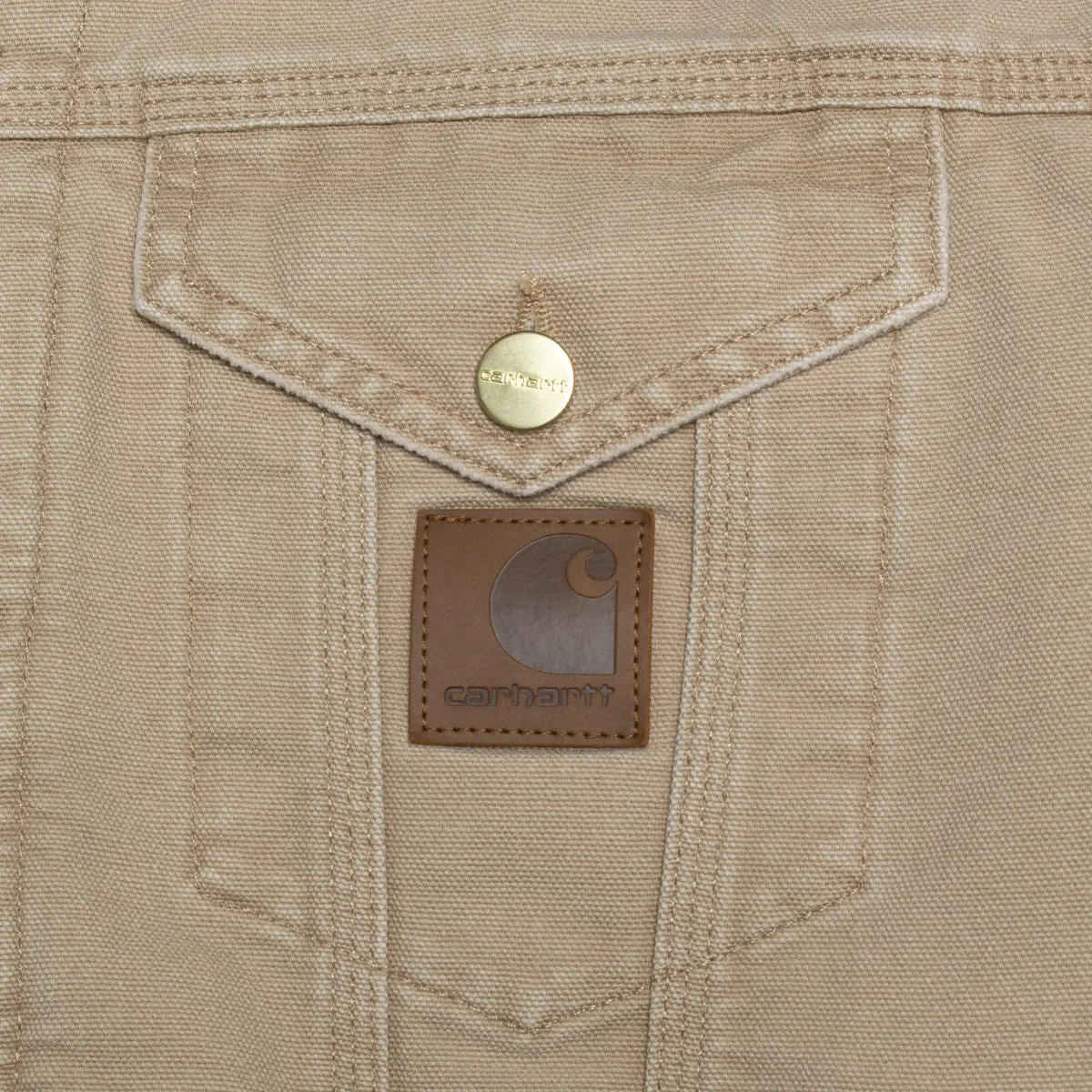 Dayton Trucker Jacket - Stone Canvas