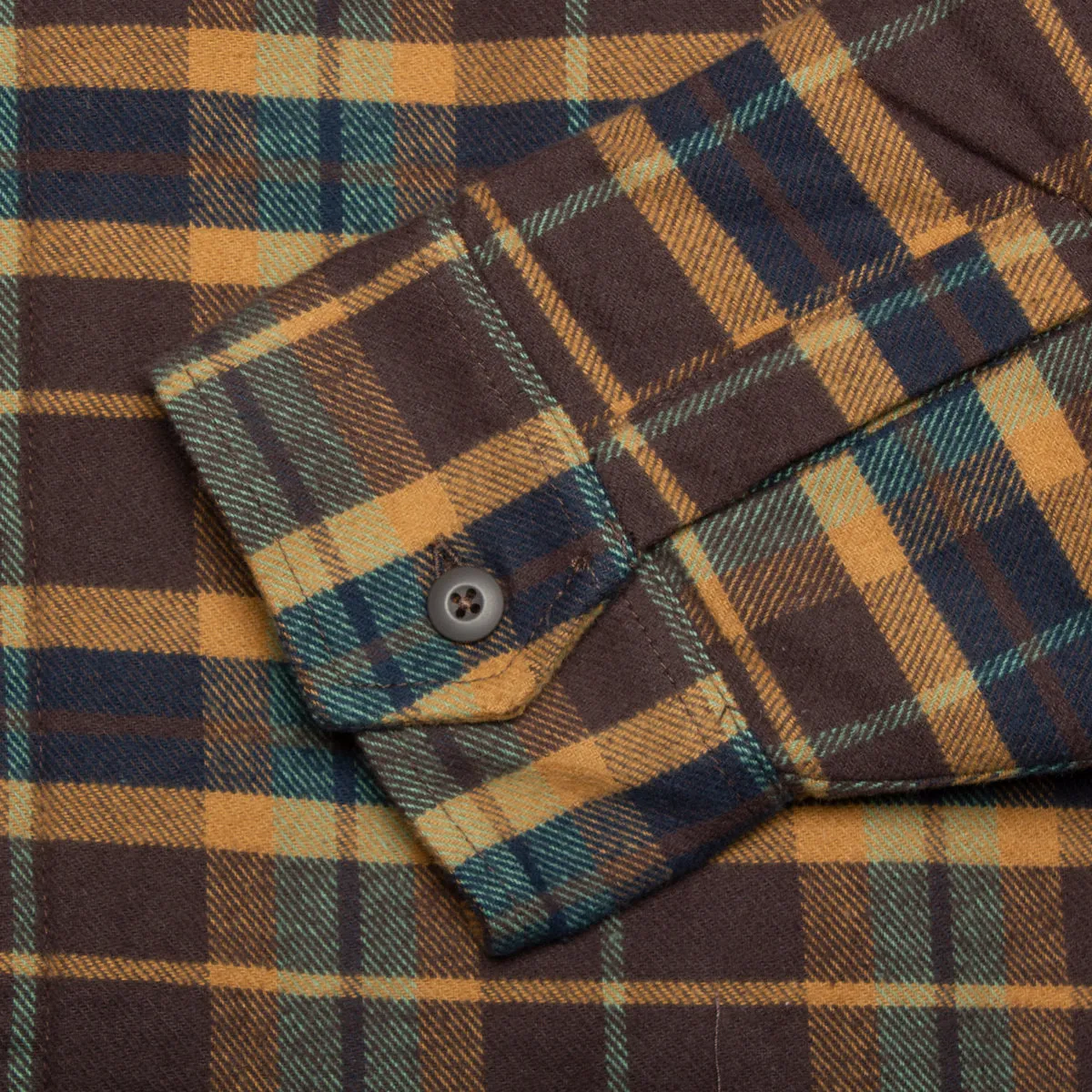 Flannel Quilted Lined Shirt Jacket