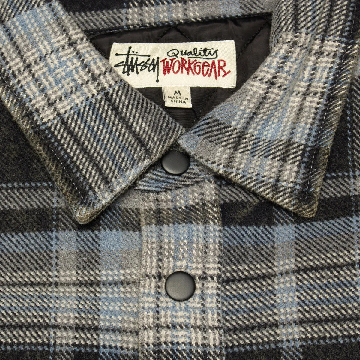 Heavy Washed Plaid Shirt
