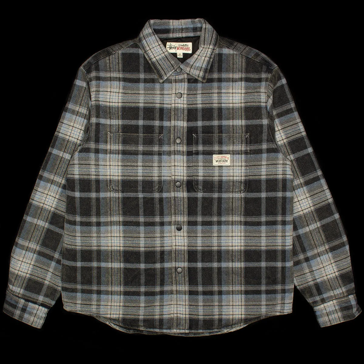 Heavy Washed Plaid Shirt