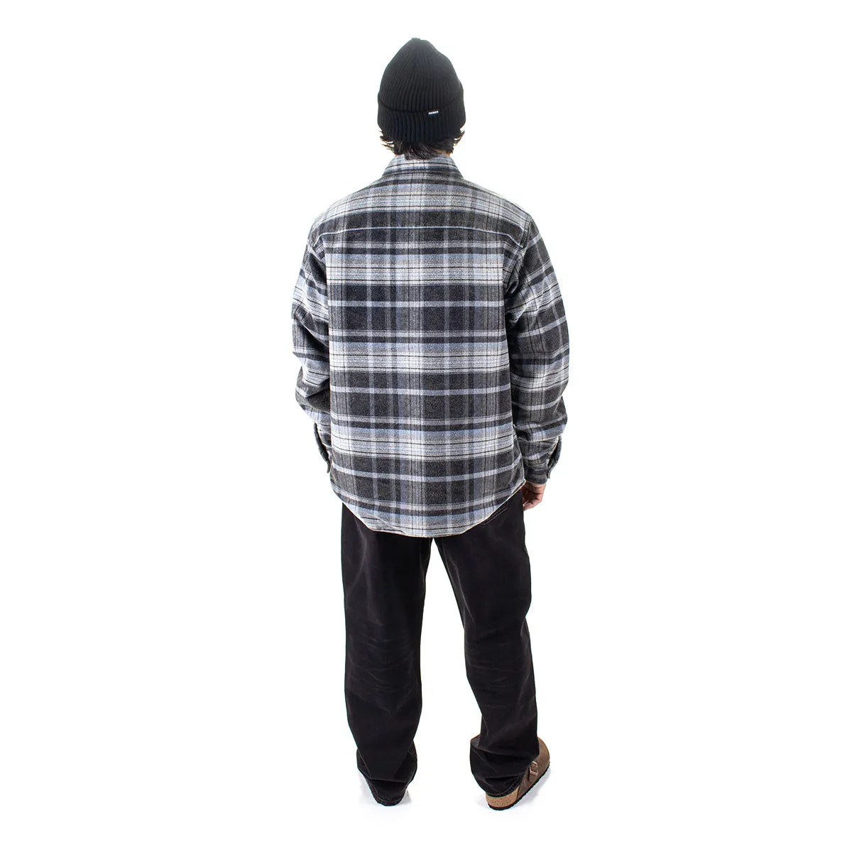 Heavy Washed Plaid Shirt