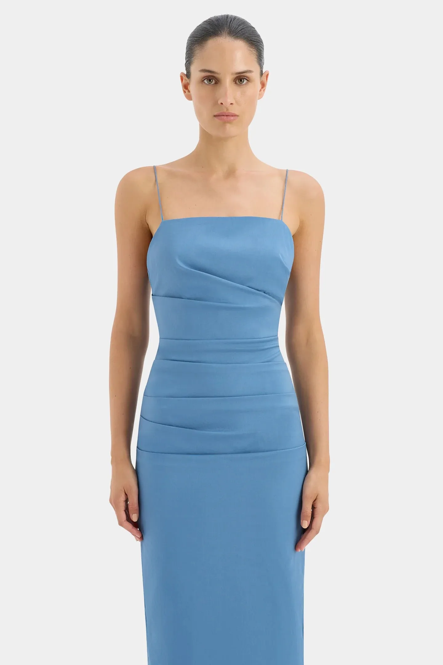 Jones Gown | Washed Blue