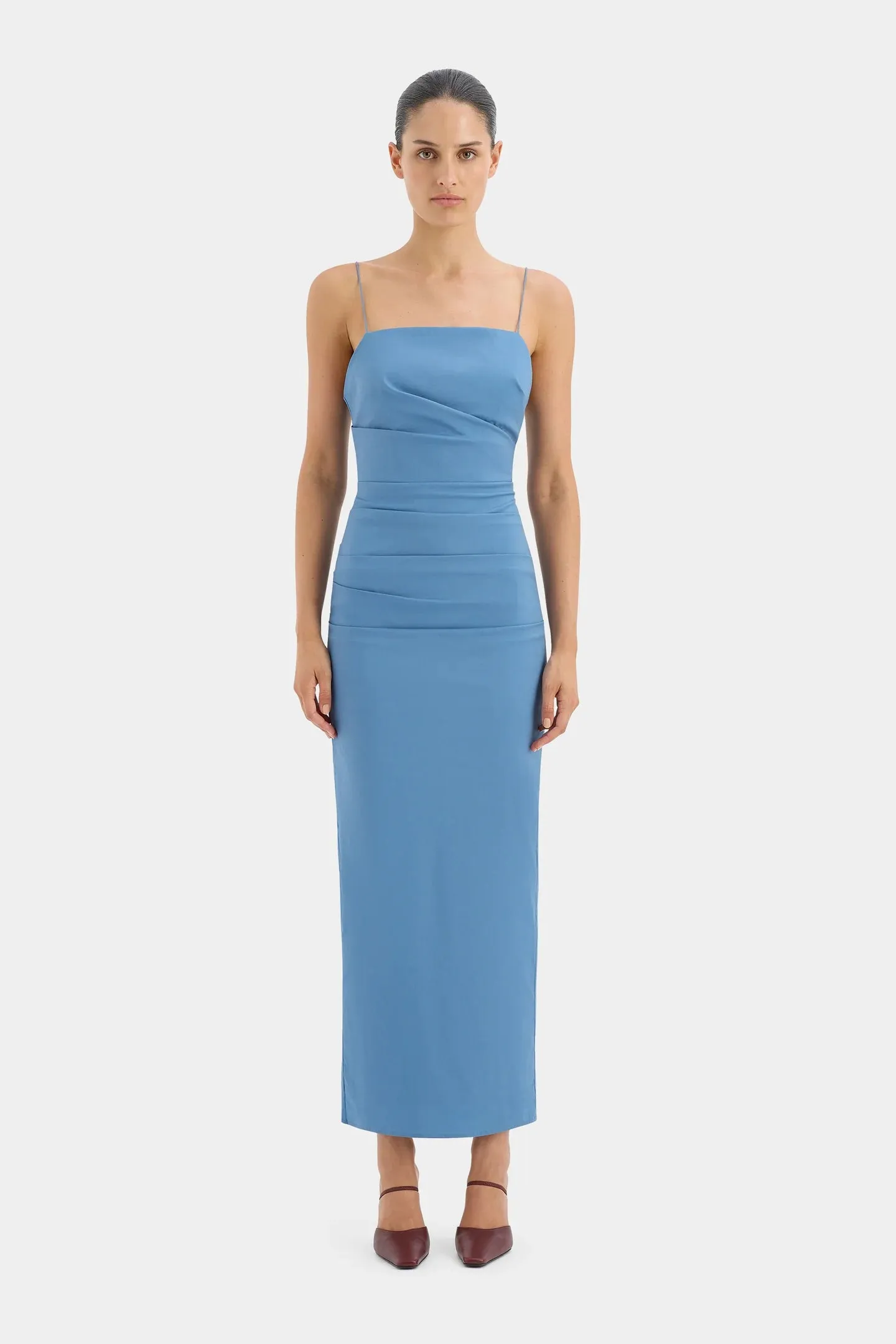 Jones Gown | Washed Blue