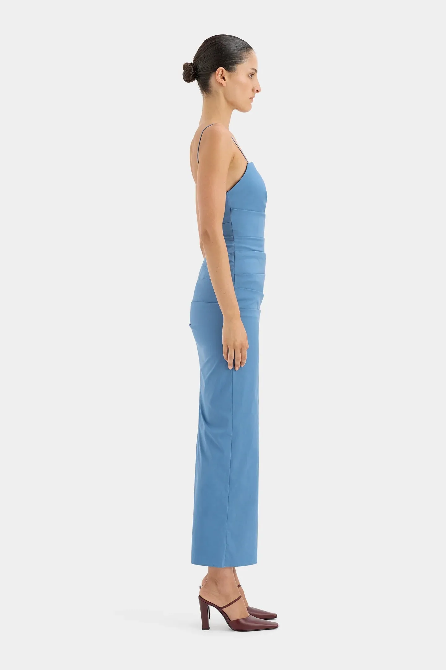 Jones Gown | Washed Blue