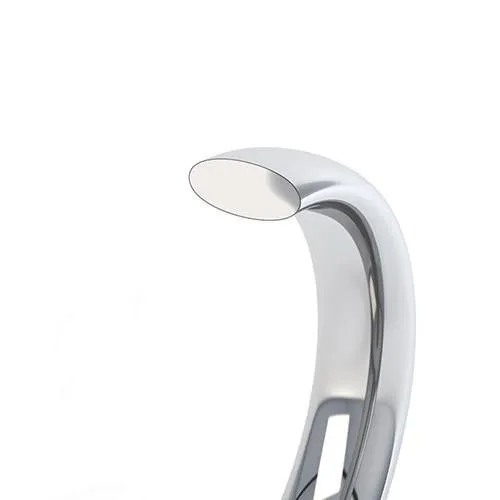 Ladies 2.5m Medium Court Wedding Ring