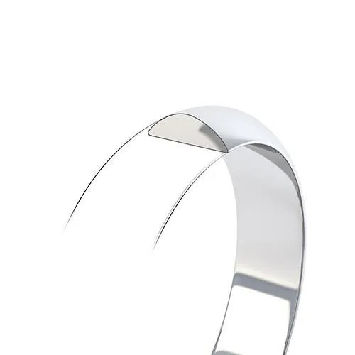 Ladies 2.5mm D Shape