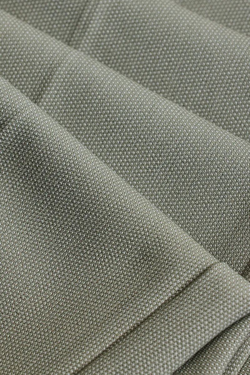 Light Green Stretch Slim Fit Trouser