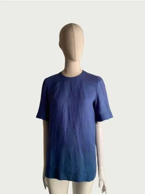Linen Tailored Tee in French Blue, medium / OG Price: $228.00