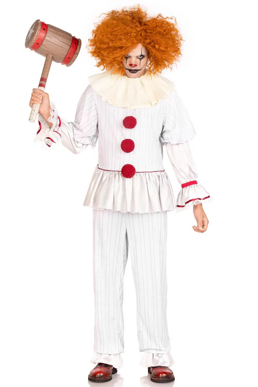 Men's Killer Clown Costume