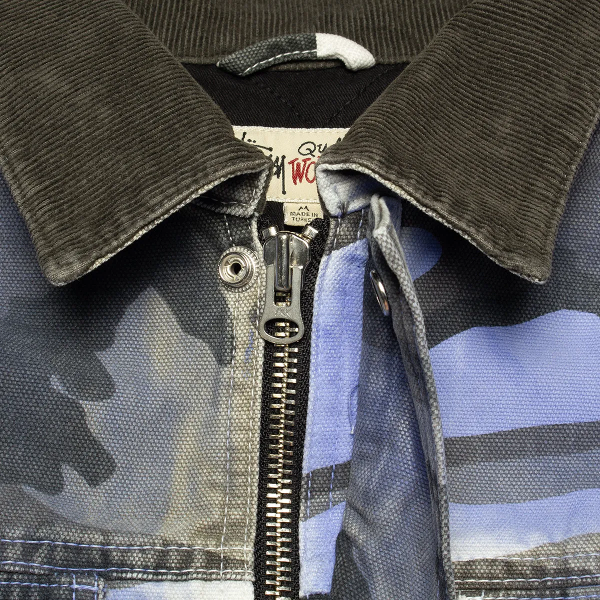 Spray Dye Canvas Shop Jacket