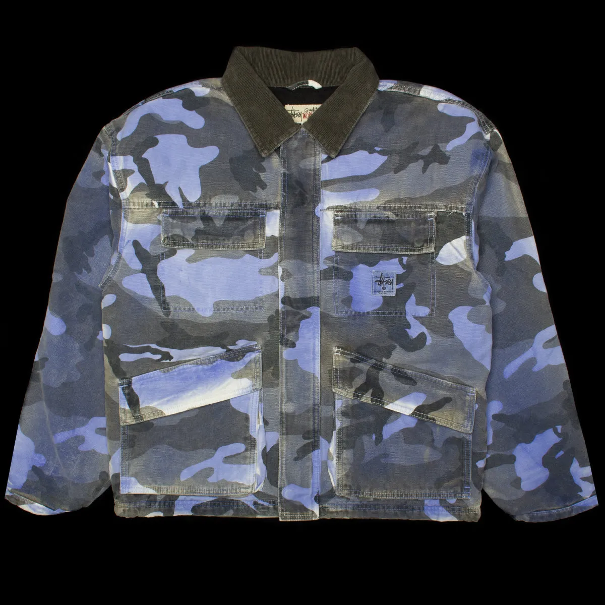 Spray Dye Canvas Shop Jacket