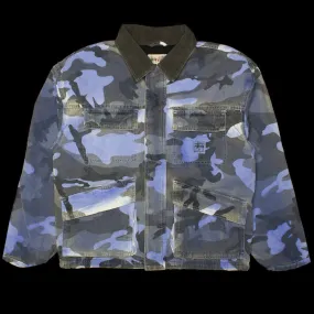 Spray Dye Canvas Shop Jacket