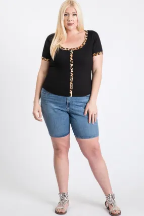 Tiger Print Tee